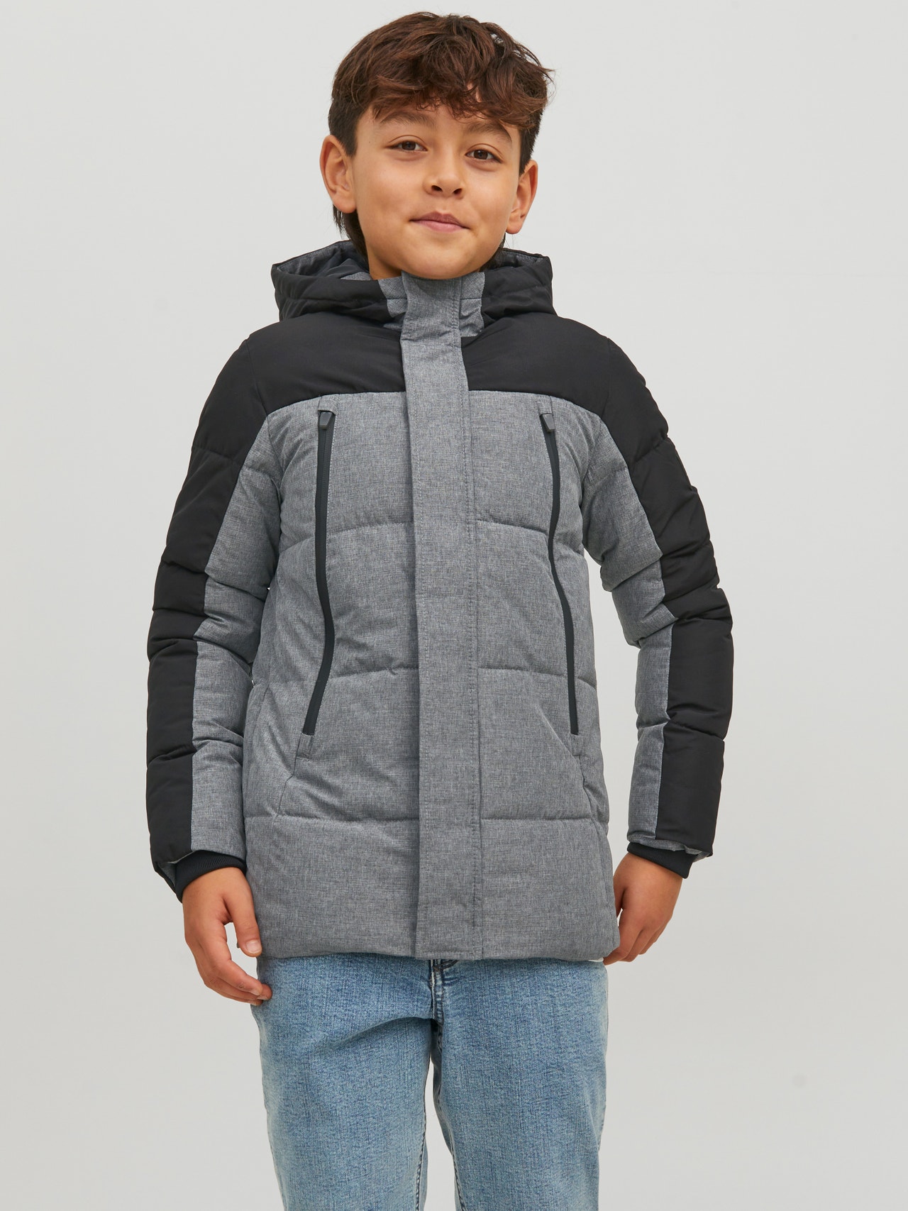 Jack & Jones Pufi dzseki Ifjúsági -Black - 12219548