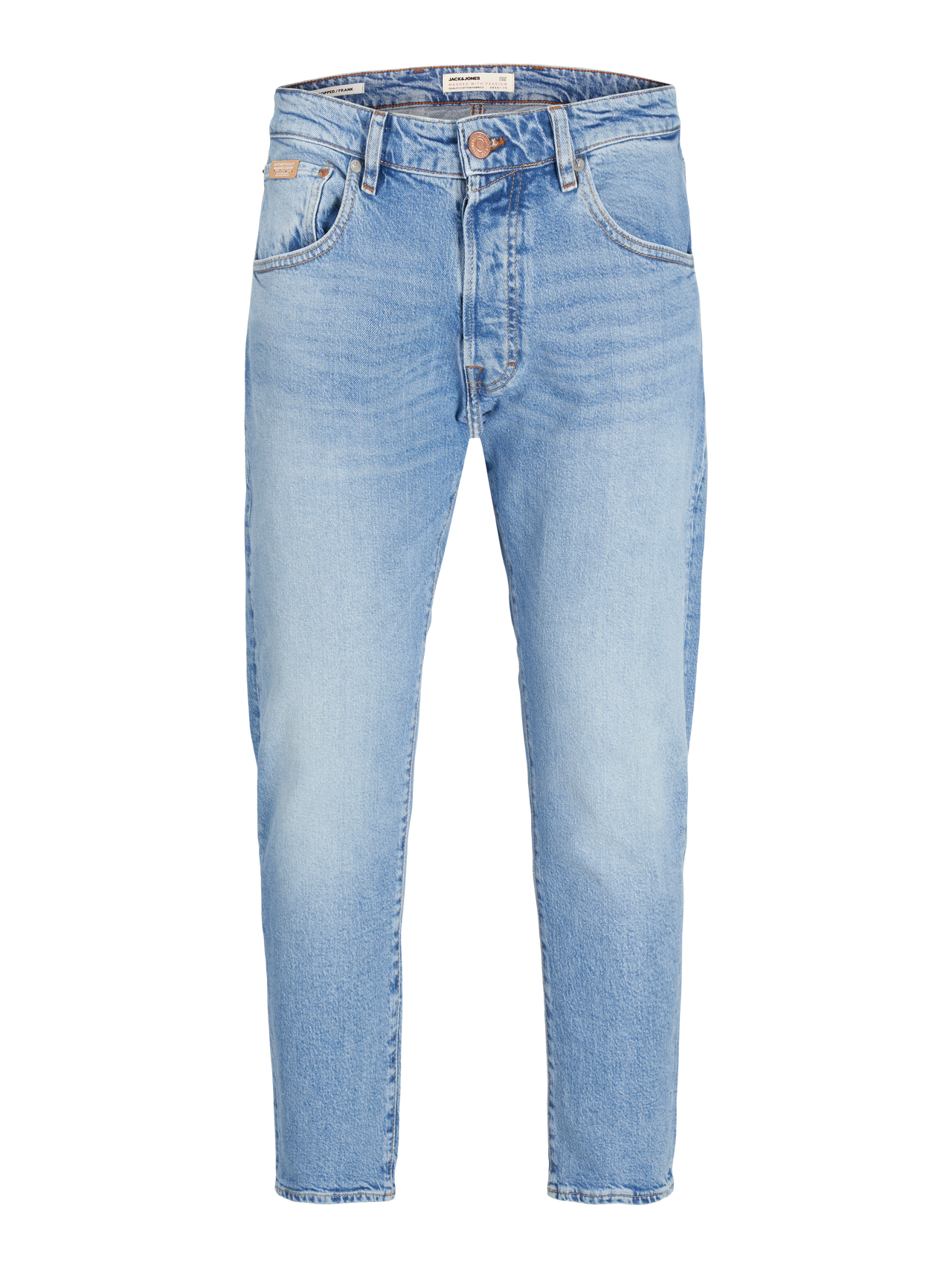 Jack & Jones JJIFRANK JJLEEN CJ 715 Tapered fit jeans -Blue Denim - 12219565