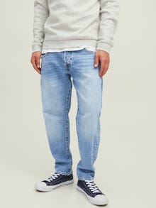 Jack & Jones JJIFRANK JJLEEN CJ 715 Tapered fit jeans -Blue Denim - 12219565
