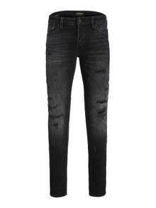 Jack & Jones JJIGLENN JJBLAIR GE 802 Slim Fit Jeans -Black Denim - 12219593