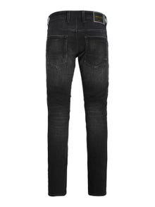 Jack & Jones JJIGLENN JJBLAIR GE 802 Slim Fit Jeans -Black Denim - 12219593