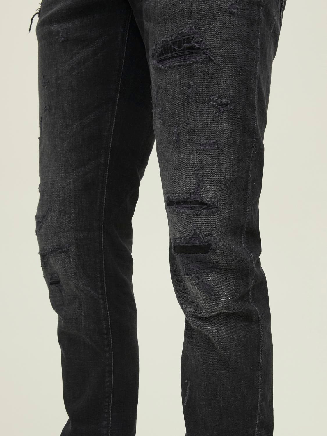 JJIGLENN JJBLAIR GE 802 Jean slim Noir Jack Jones