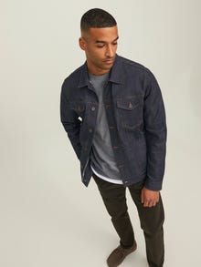 Jack & Jones RDD Casaco de Ganga -Blue Denim - 12219594