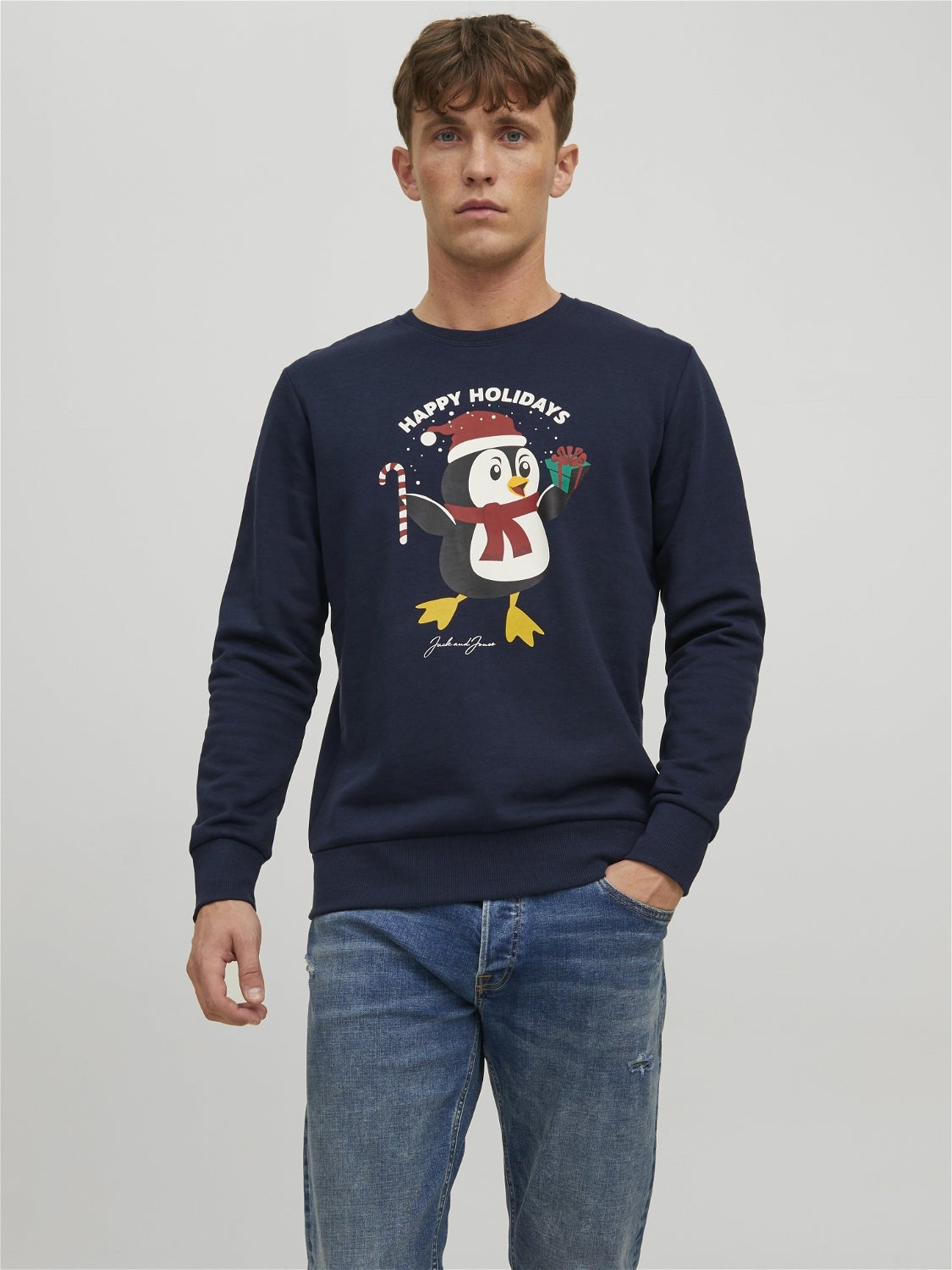 Jack & Jones sweatshirt MEN FASHION Jumpers & Sweatshirts Hoodless discount 84% Black/Gray L 