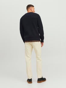 R.D.D. ROYAL DENIM DIVISION Plain Knitted pullover -Black - 12219689