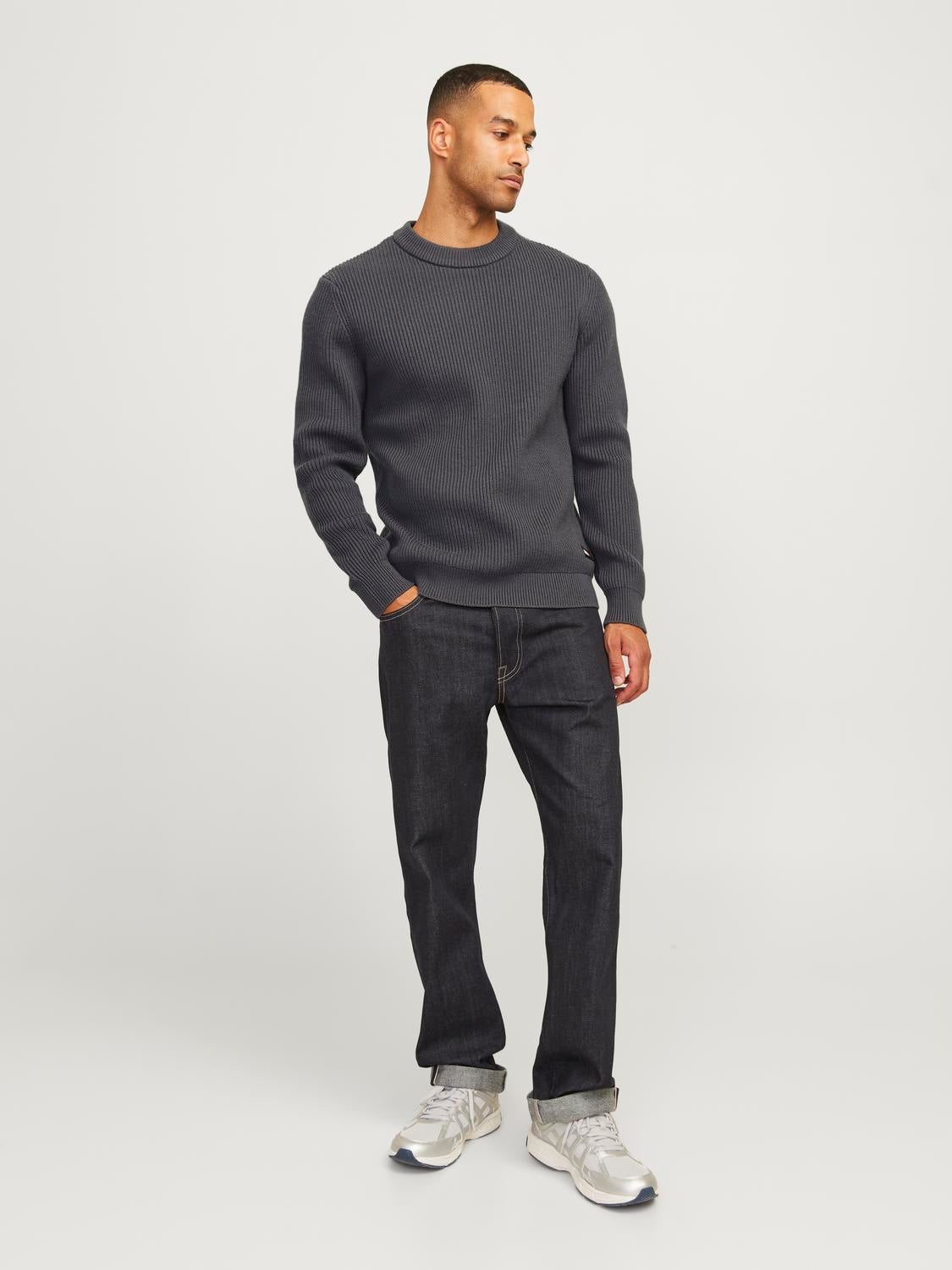 RDD Plain Crew Neck Jumper