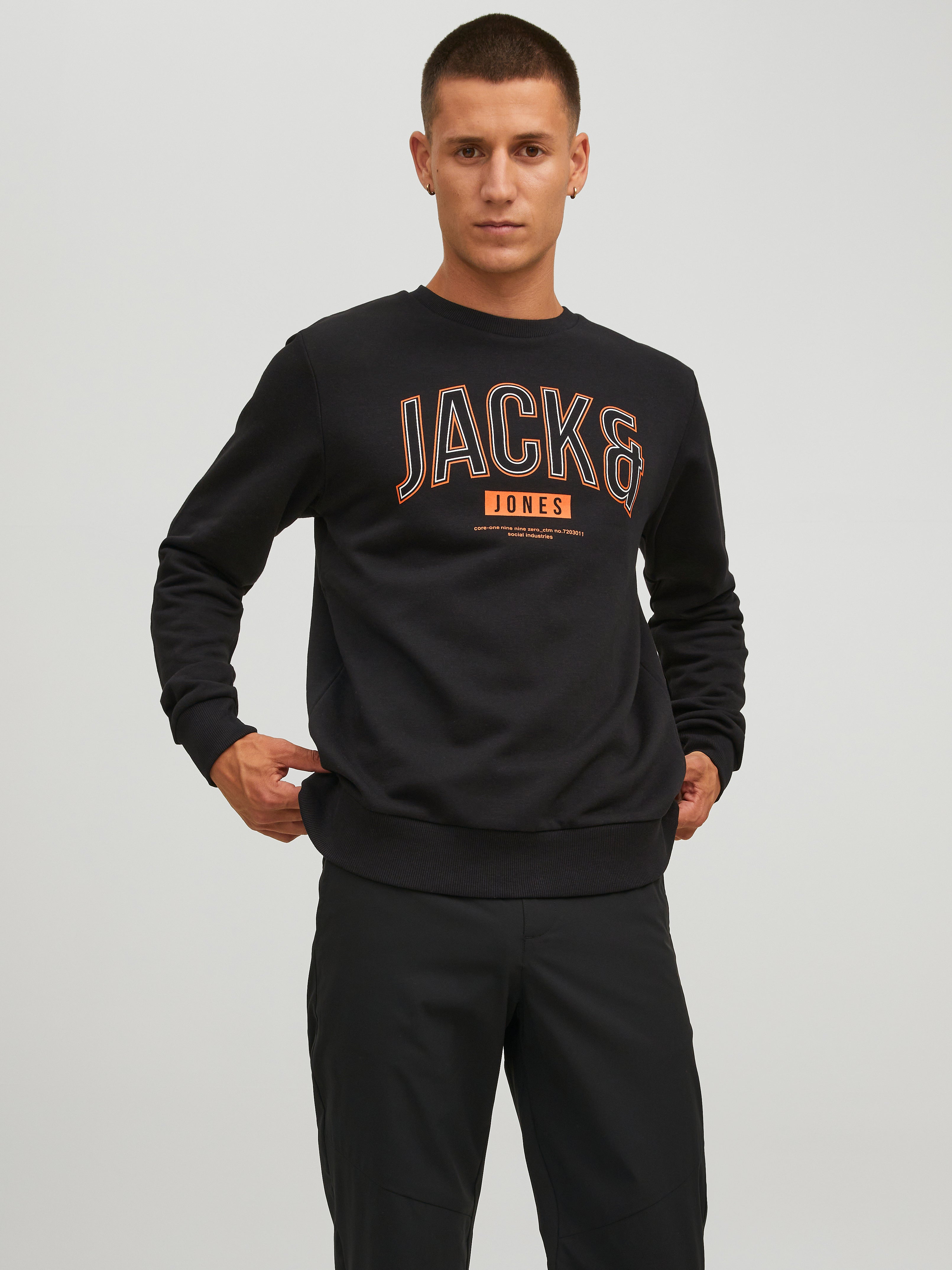 Jack & Jones jumper discount 56% Black L MEN FASHION Jumpers & Sweatshirts Zip 