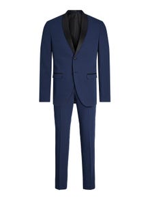 Jack & Jones JPRFRANCO Super Slim Fit Suit -Medieval Blue - 12220012