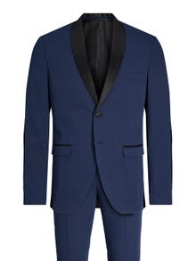 Jack & Jones JPRFRANCO Super Slim Fit Anzug -Medieval Blue - 12220012