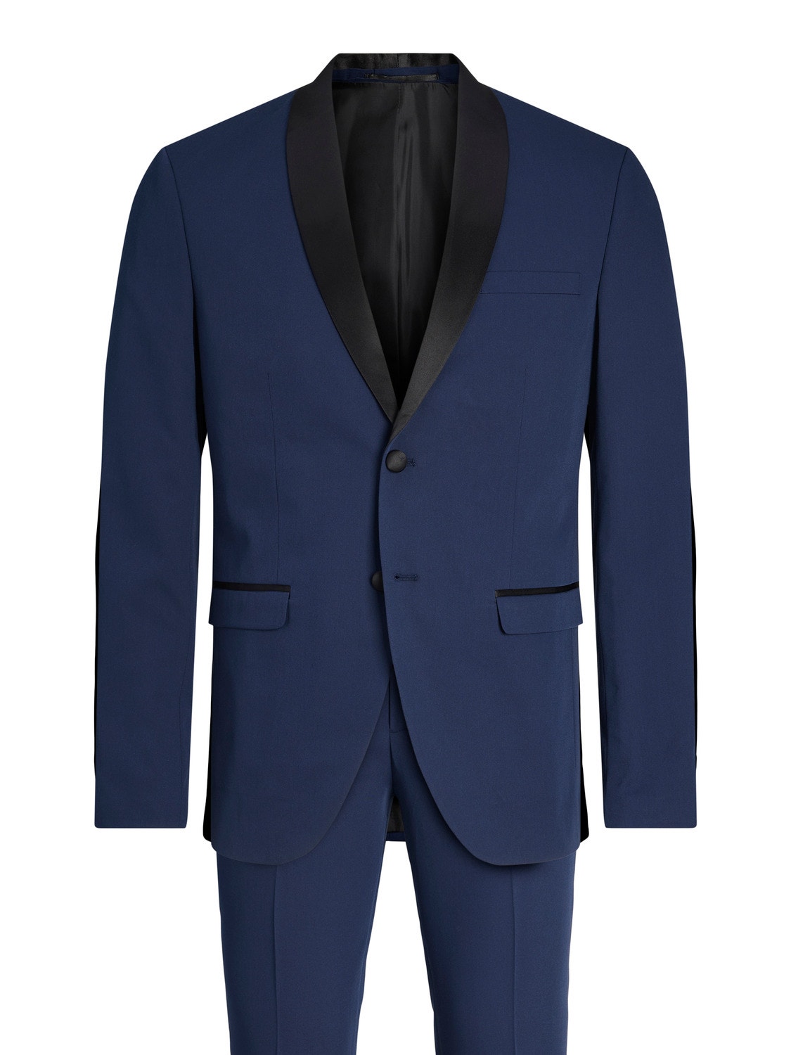Jack & Jones JPRFRANCO Super Slim Fit Suit -Medieval Blue - 12220012