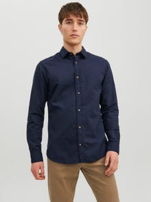 Jack & Jones Slim Fit Casual shirt -Navy Blazer - 12220134