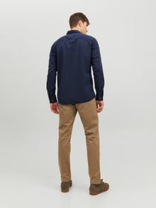 Jack & Jones Slim Fit Casual shirt -Navy Blazer - 12220134