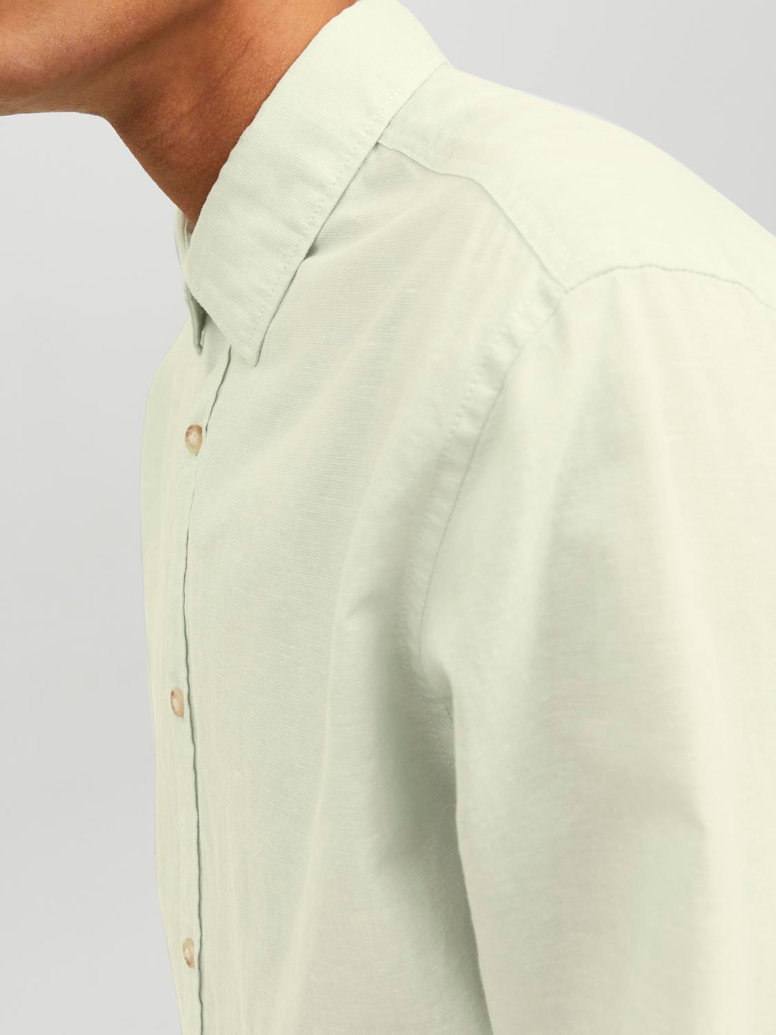 Jack & Jones Slim Fit Uformell skjorte -Granite Green - 12220134