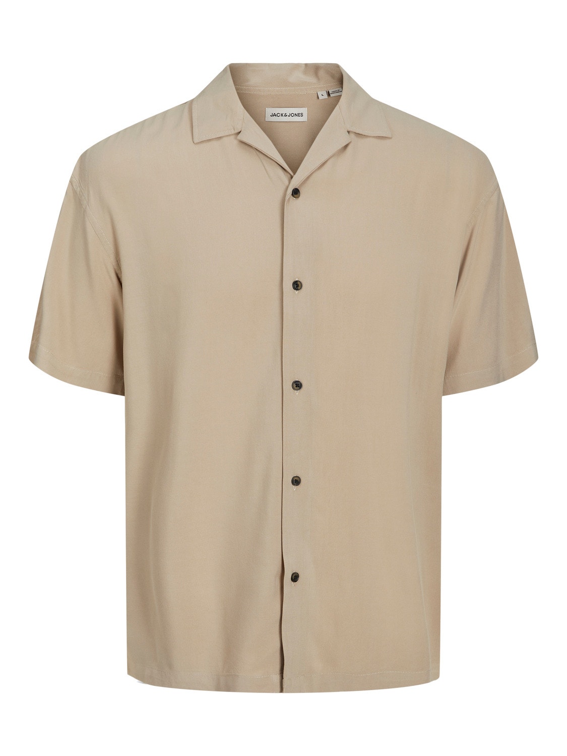 Jack & Jones Regular Fit Resort-skjorte -Crockery - 12220416