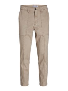 Jack & Jones Regular Fit 5 taskuga püksid -Dune - 12220435