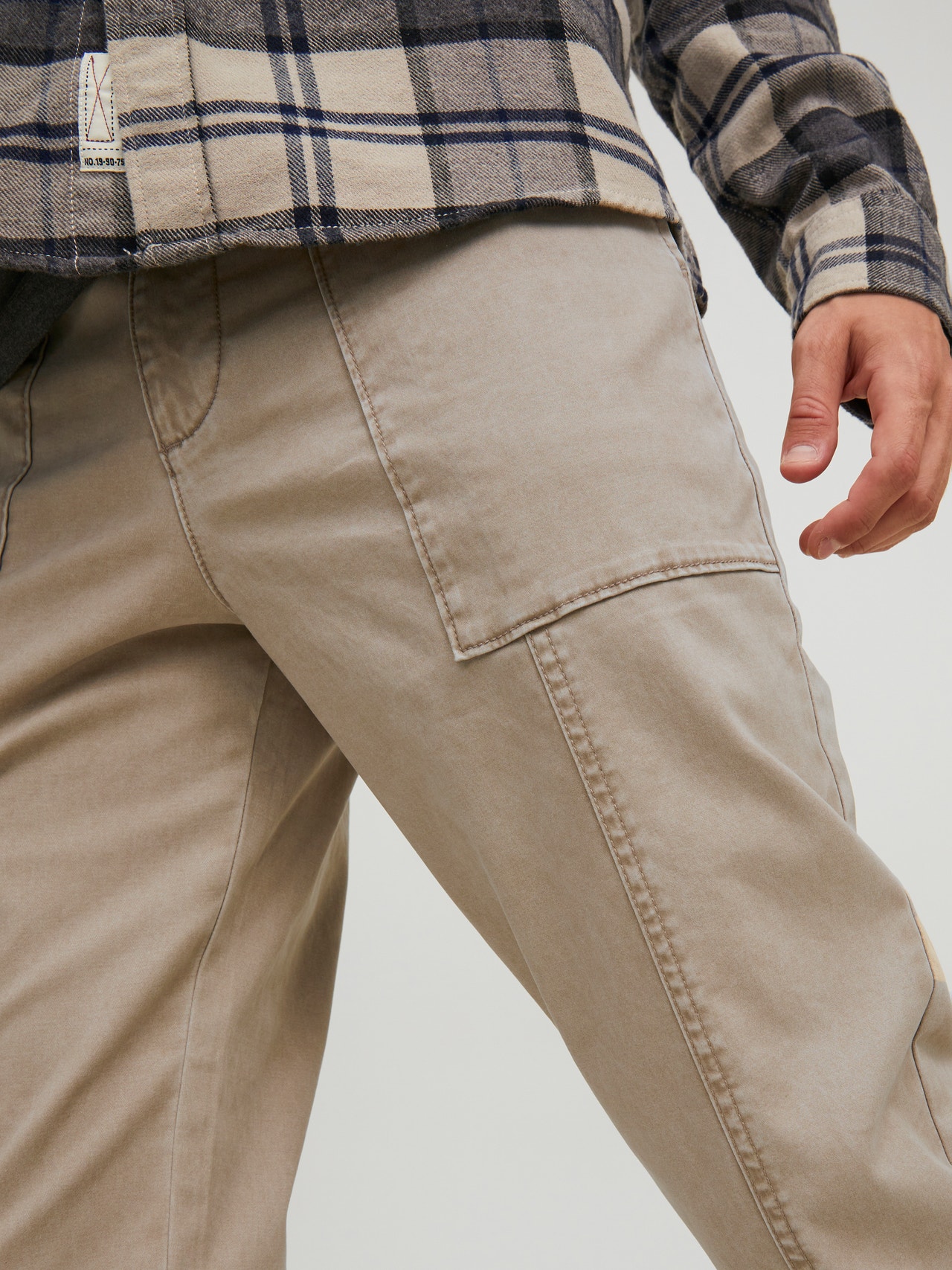 Jack & Jones Pantalon 5 poches Regular Fit -Dune - 12220435