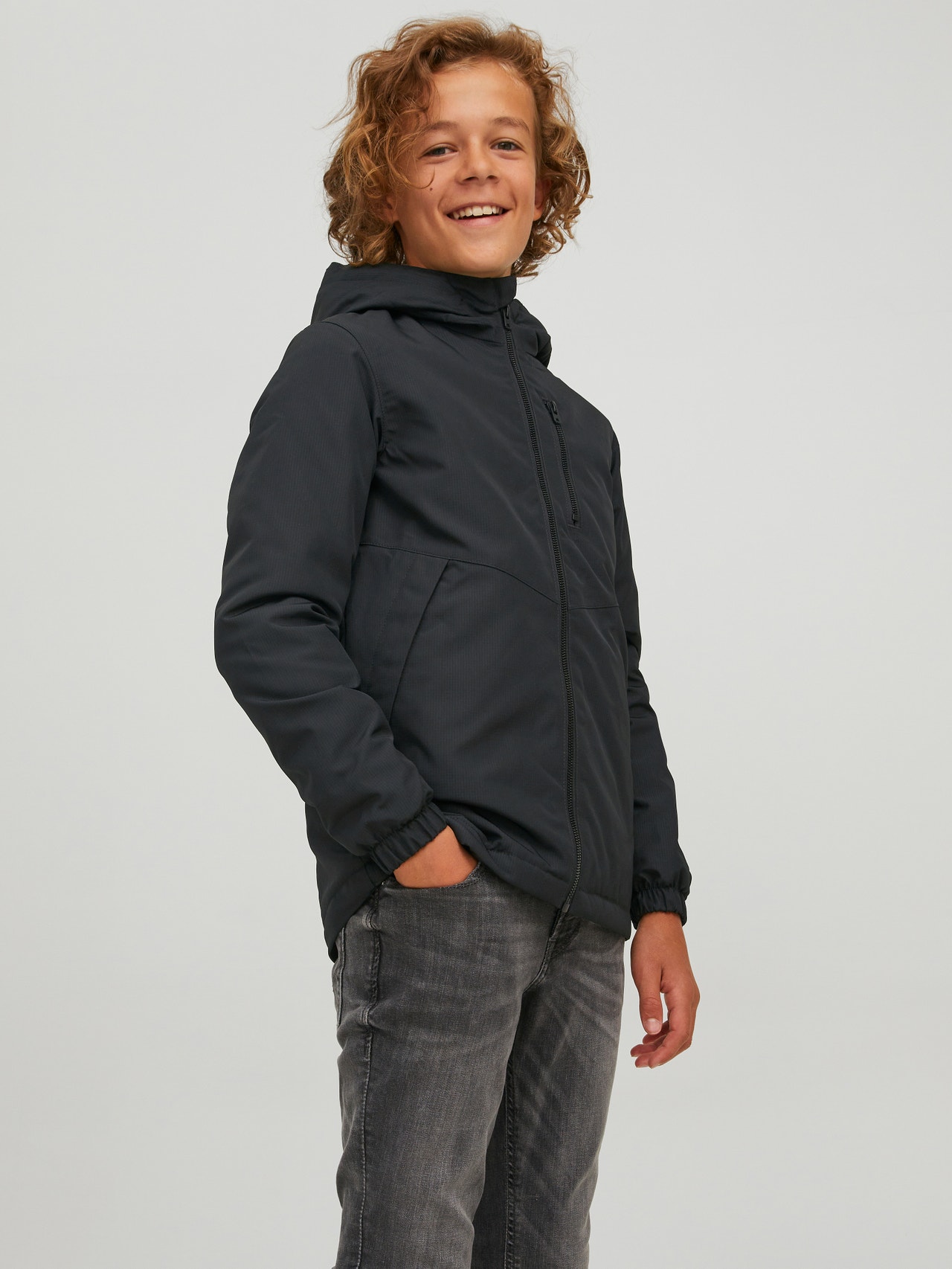 Jack & Jones Jakke Til drenge -Black - 12221179