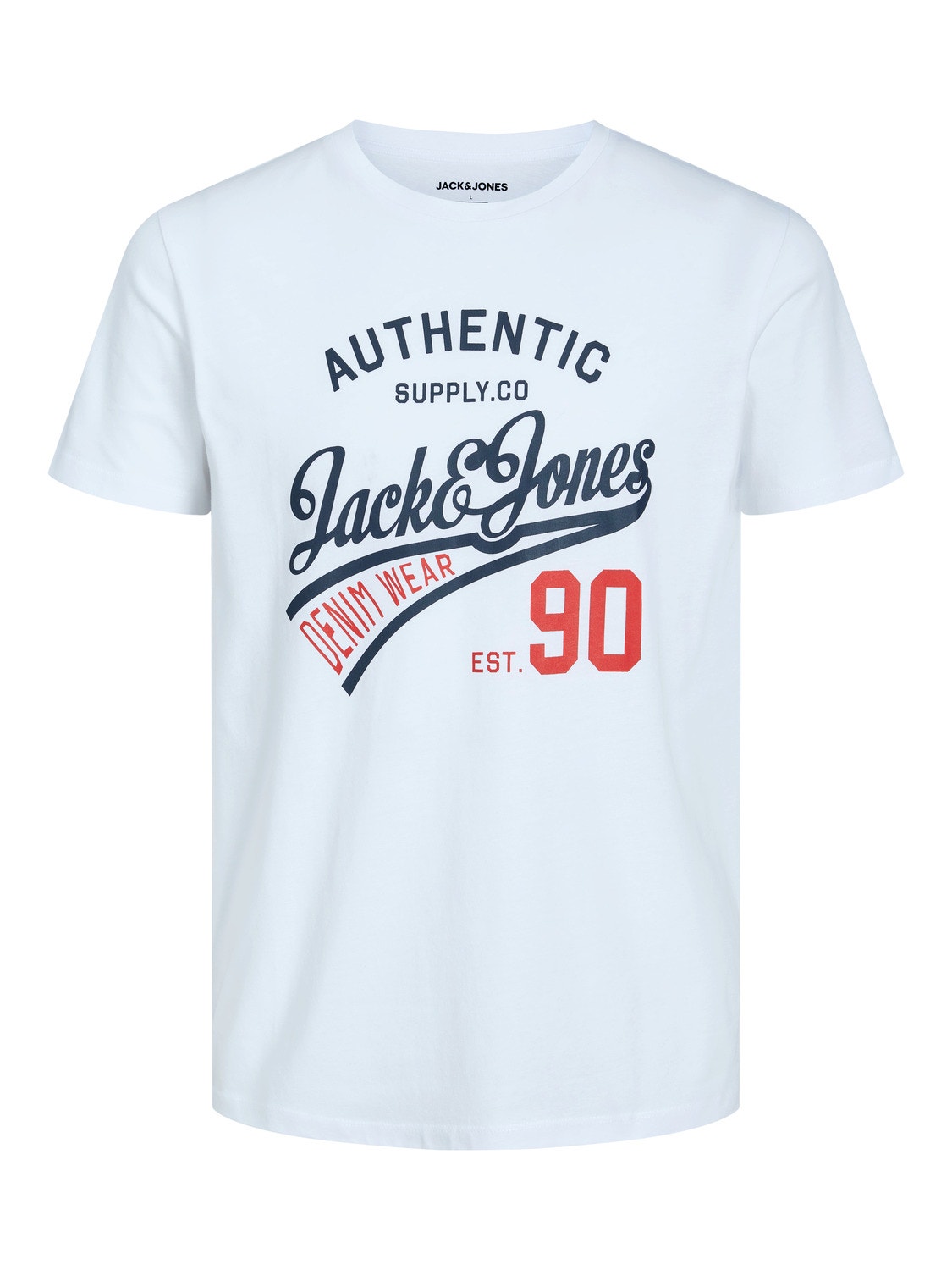 Jack & Jones 3-pakuotės Logotipas Apskritas kaklas Marškinėliai -Black - 12221269