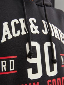 Jack & Jones 2-pakuotės Logotipas Megztinis su gobtuvu -Light Grey Melange - 12221273