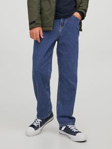 Jack & Jones JJICHRIS JJORIGINAL AKM 723 NOOS JNR Laisvo kirpimo džinsai Jaunimui -Blue Denim - 12221414