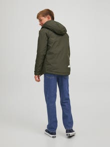 Jack & Jones JJICHRIS JJORIGINAL AKM 723 NOOS JNR Laisvo kirpimo džinsai Jaunimui -Blue Denim - 12221414