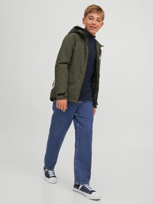 Jack & Jones JJICHRIS JJORIGINAL AKM 723 NOOS JNR Laisvo kirpimo džinsai Jaunimui -Blue Denim - 12221414