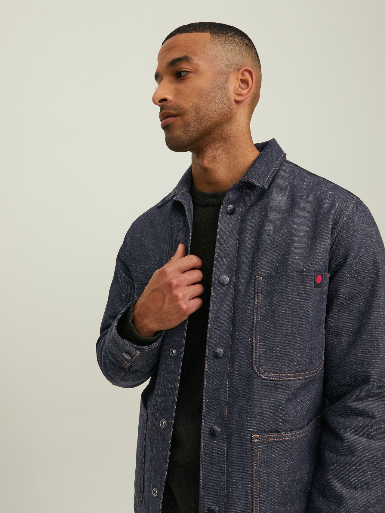 Jack & Jones RDD Farmerkabát -Blue Denim - 12221651