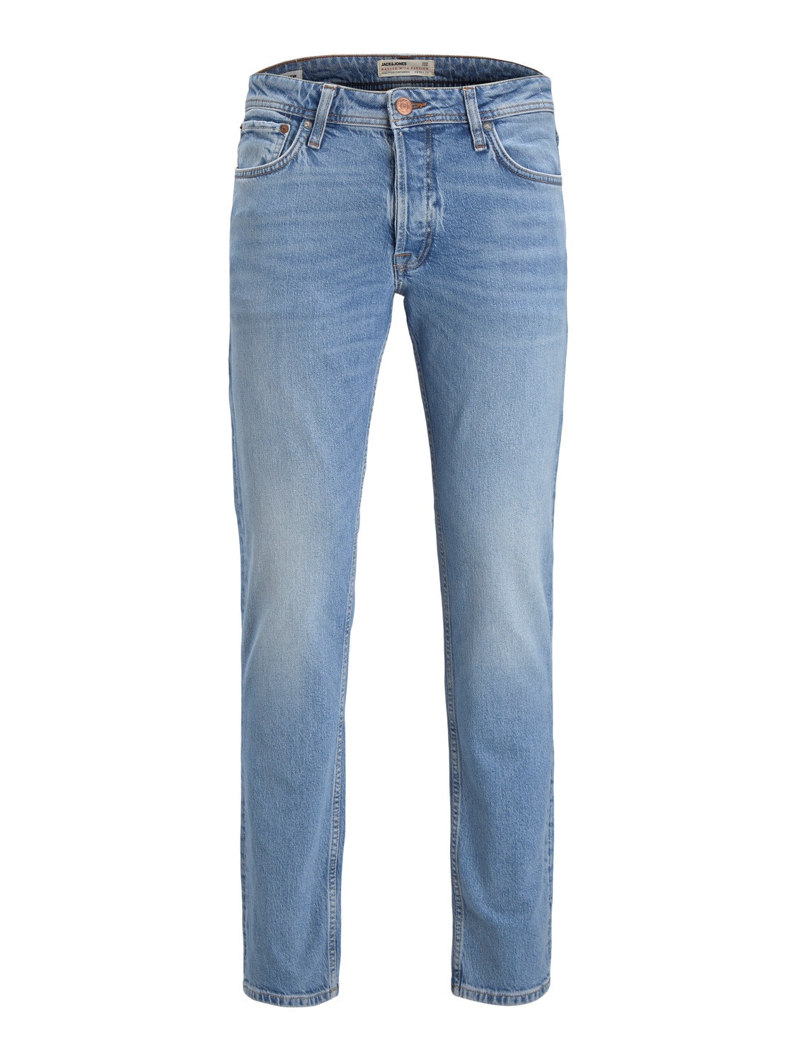 Jack & Jones JJIWHMIKE JJORIGINAL CJ 715 Tapered fit Teksad -Blue Denim - 12221866