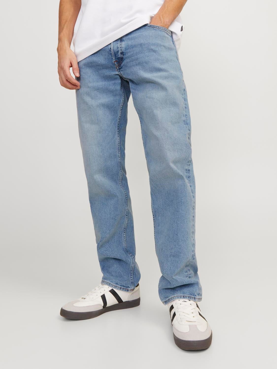 JJIWHMIKE JJORIGINAL CJ 715 Tapered fit jeans | Medium Blue | Jack 