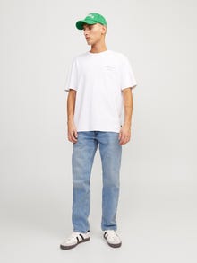 Jack & Jones JJIMIKE JJORIGINAL CJ 715 NOOS Tapered fit-farkut -Blue Denim - 12221866