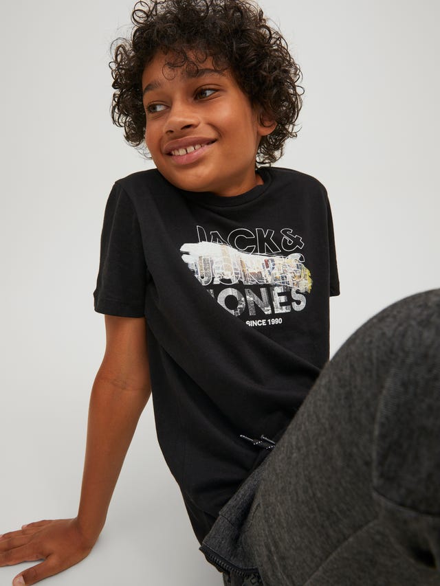 Jack & Jones T-shirt Logo Pour les garçons - 12222153