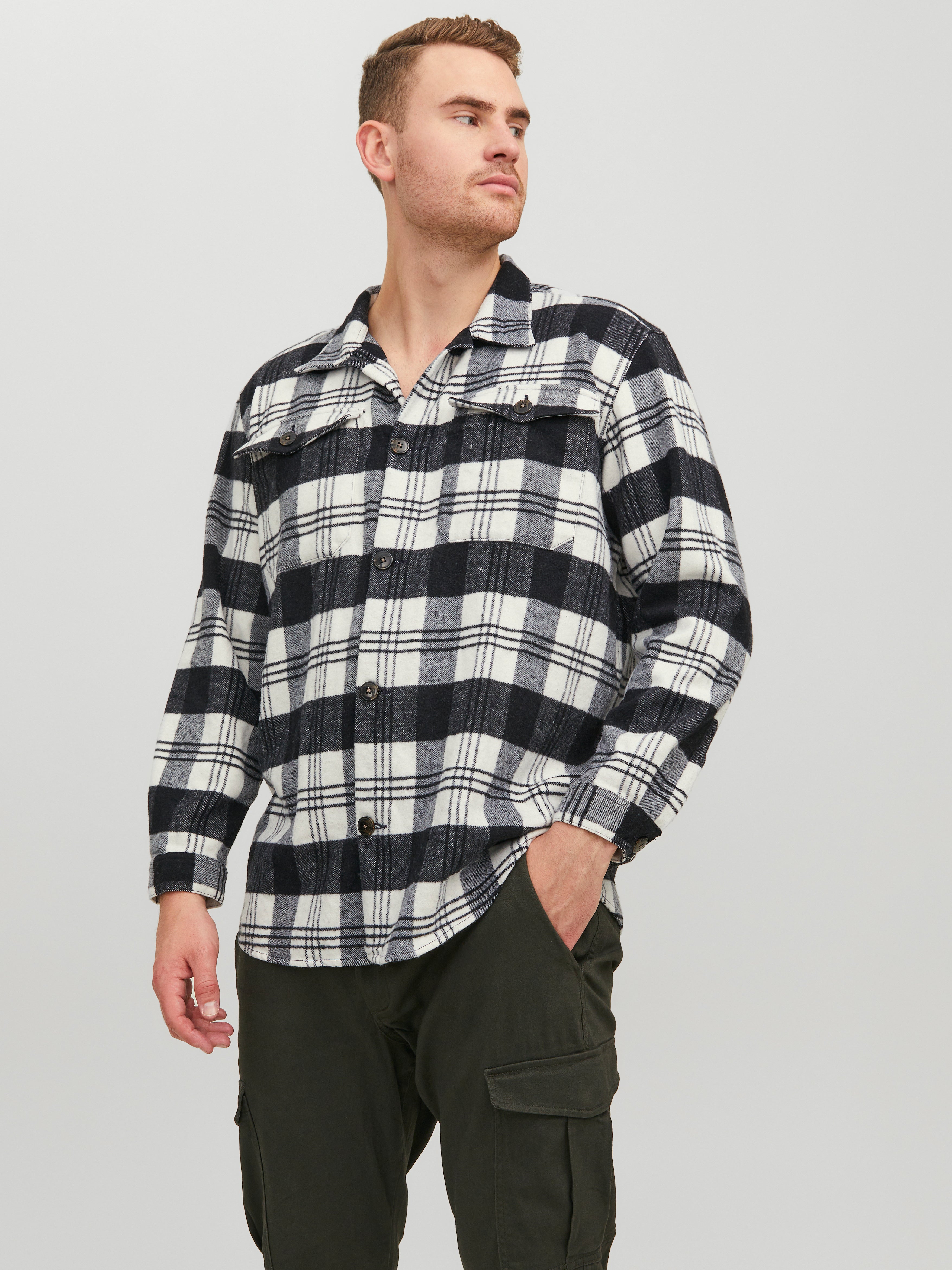 Chemise carreau online oversize