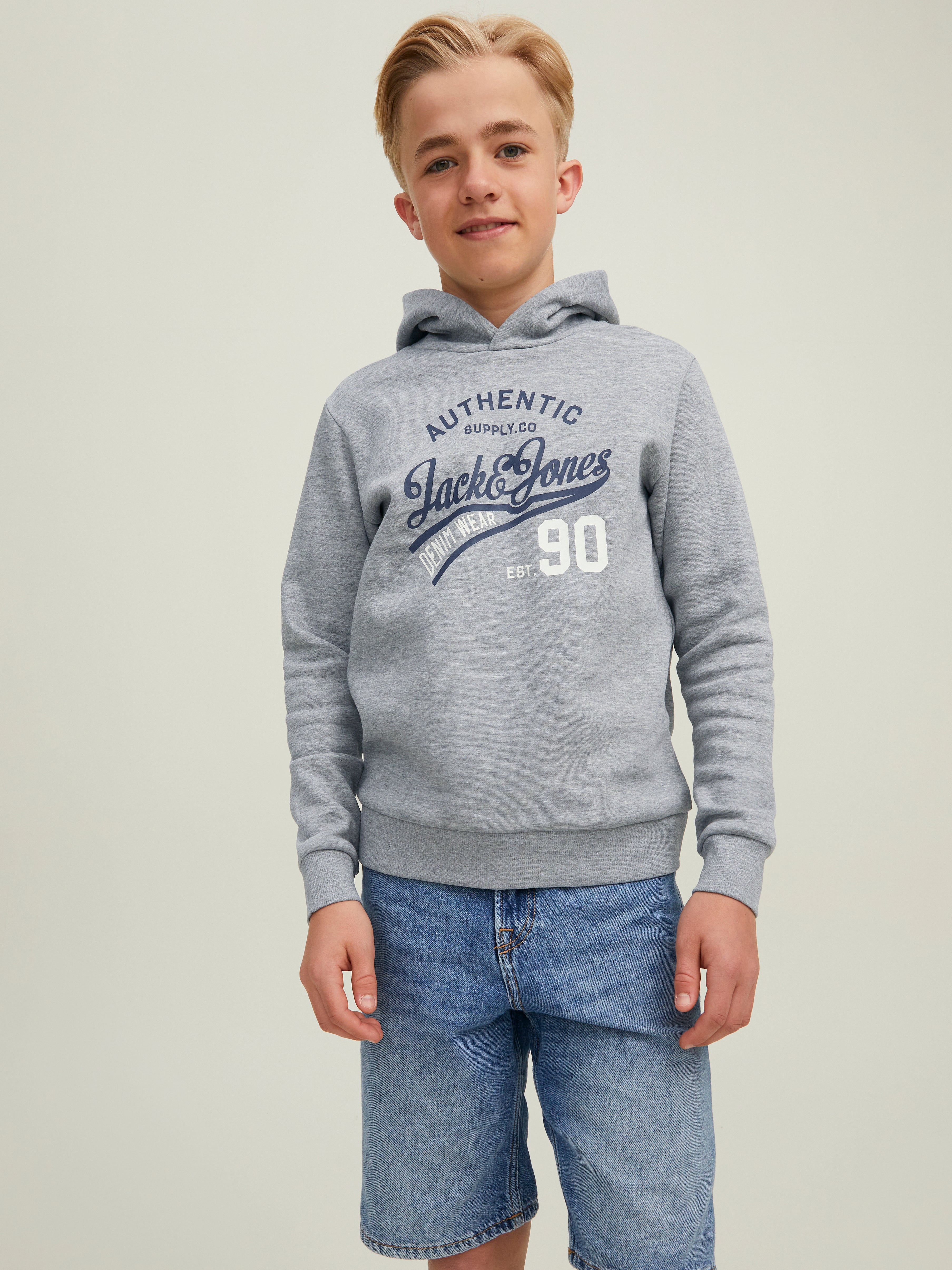Jack & Jones sweatshirt KIDS FASHION Jumpers & Sweatshirts Basic discount 57% Black/White 152                  EU 