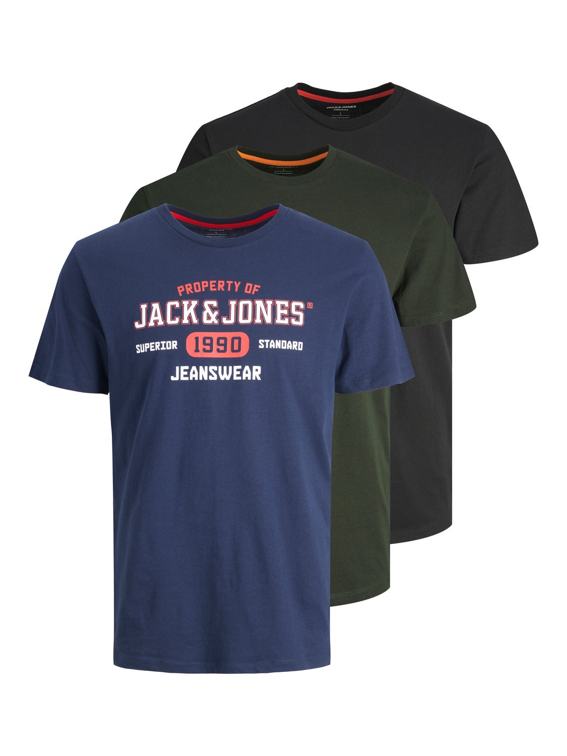 Boys 3-pack T-shirt with 20% discount! | Jack \u0026 Jones®