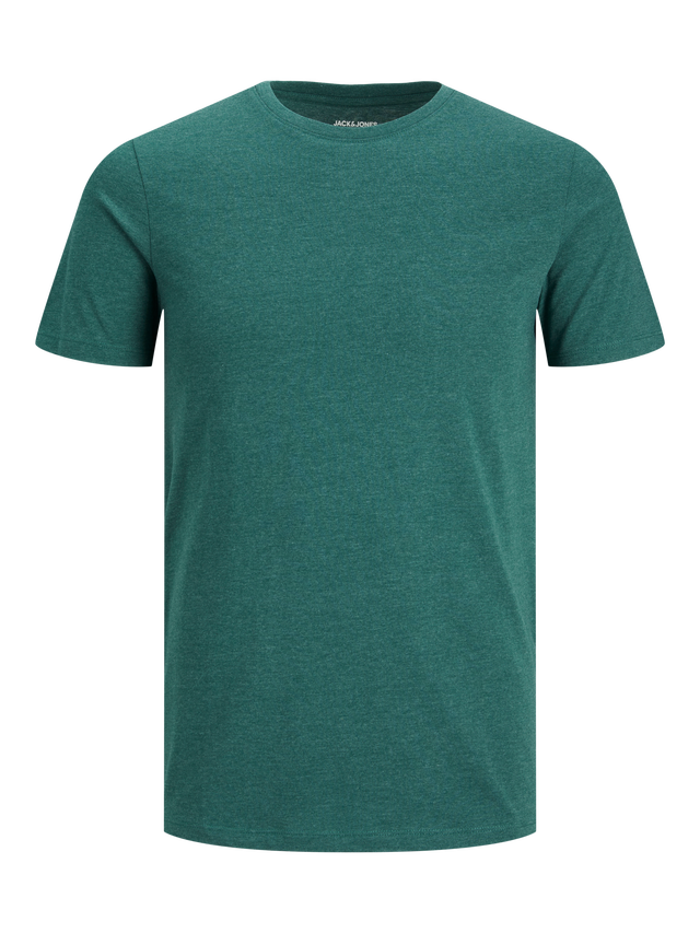 Jack & Jones Einfarbig Rundhals T-shirt - 12222887