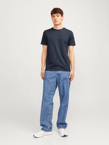 Jack & Jones Τυπική εφαρμογή Λαιμόκοψη O Κοντομάνικο μπλουζάκι -Navy Blazer - 12222887