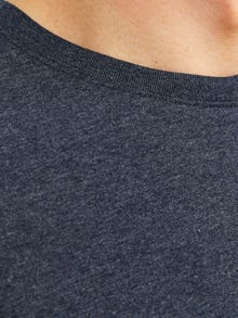 Jack & Jones Camiseta Liso Cuello redondo -Navy Blazer - 12222887