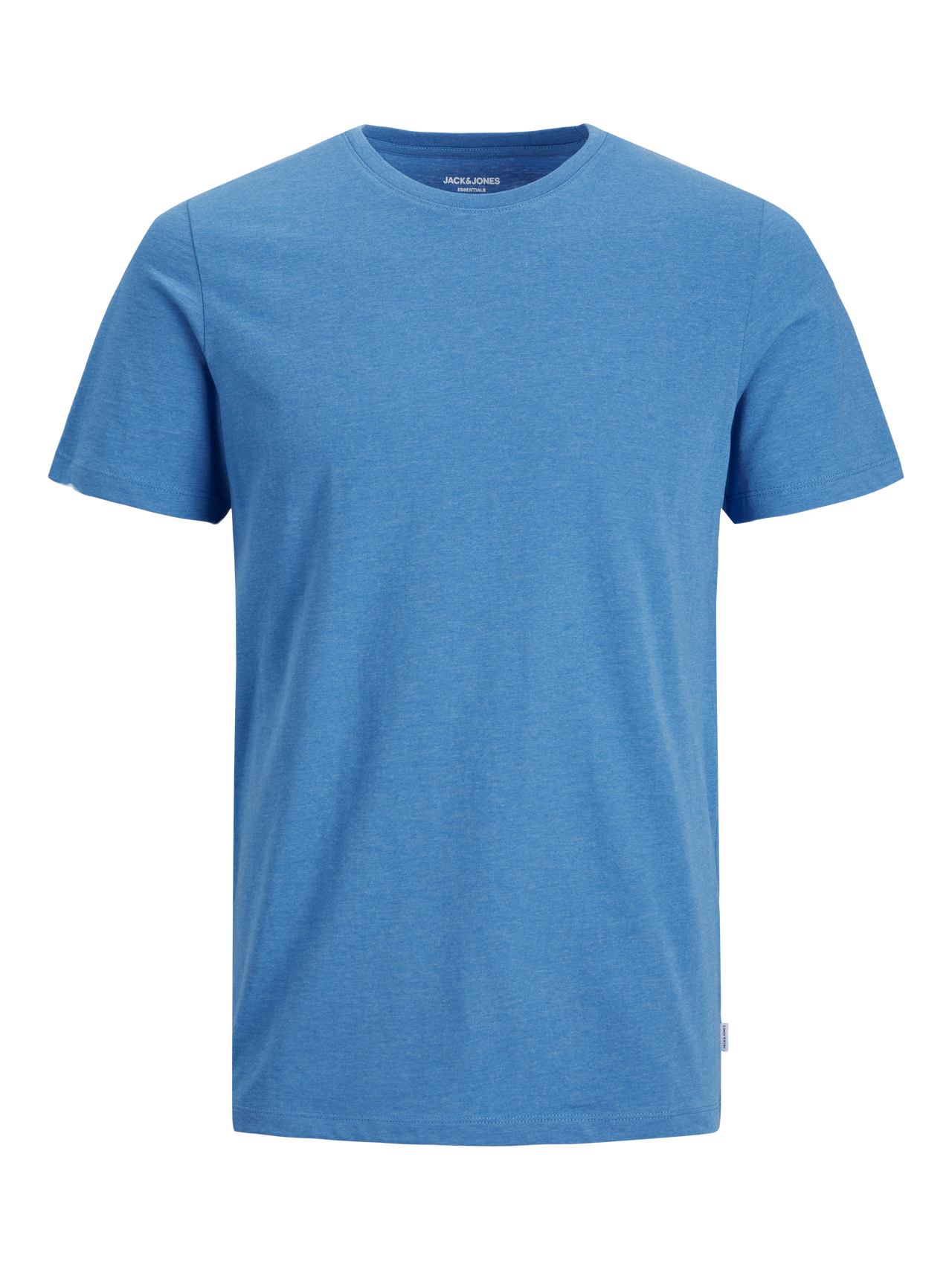 Jack & Jones Enfärgat Rund RUNDRINGNING T-shirt -French Blue - 12222887