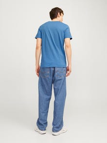 Jack & Jones Hagyományos Kerek nyak Póló -French Blue - 12222887