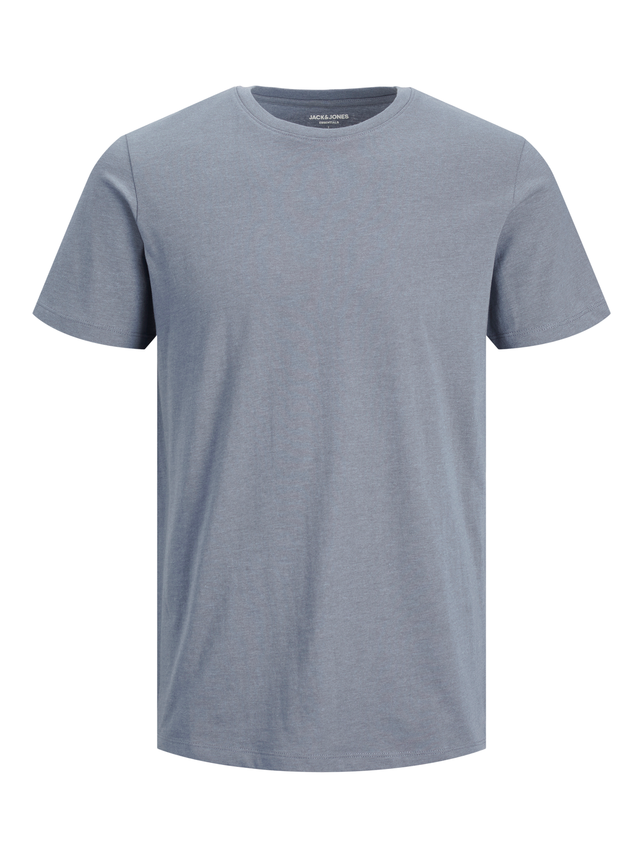 Jack & Jones Ensfarvet Rundhals T-shirt -Flint Stone - 12222887