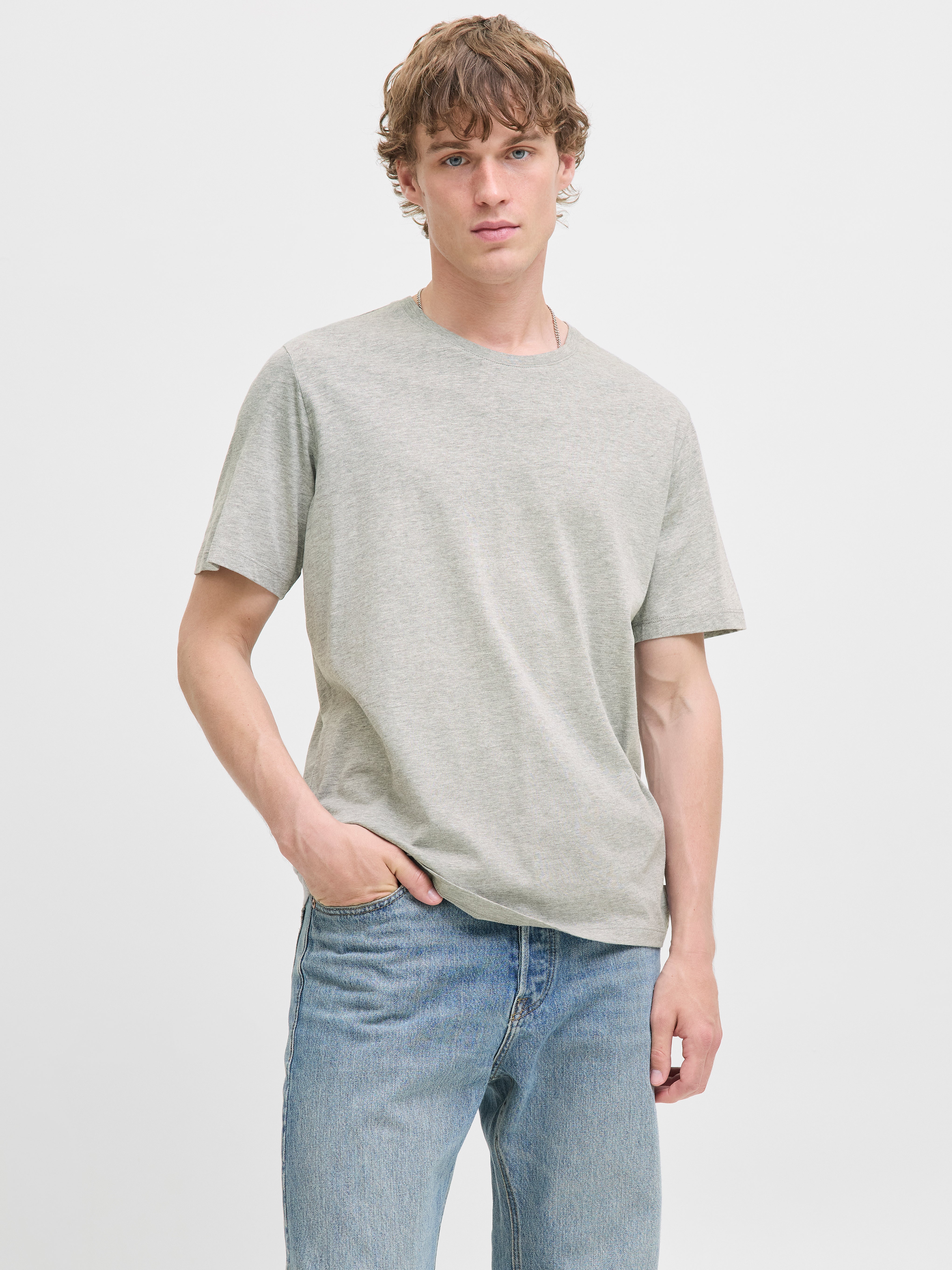 Einfarbig T-shirt