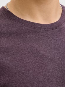 Jack & Jones Einfarbig T-shirt -Plum Perfect - 12222887