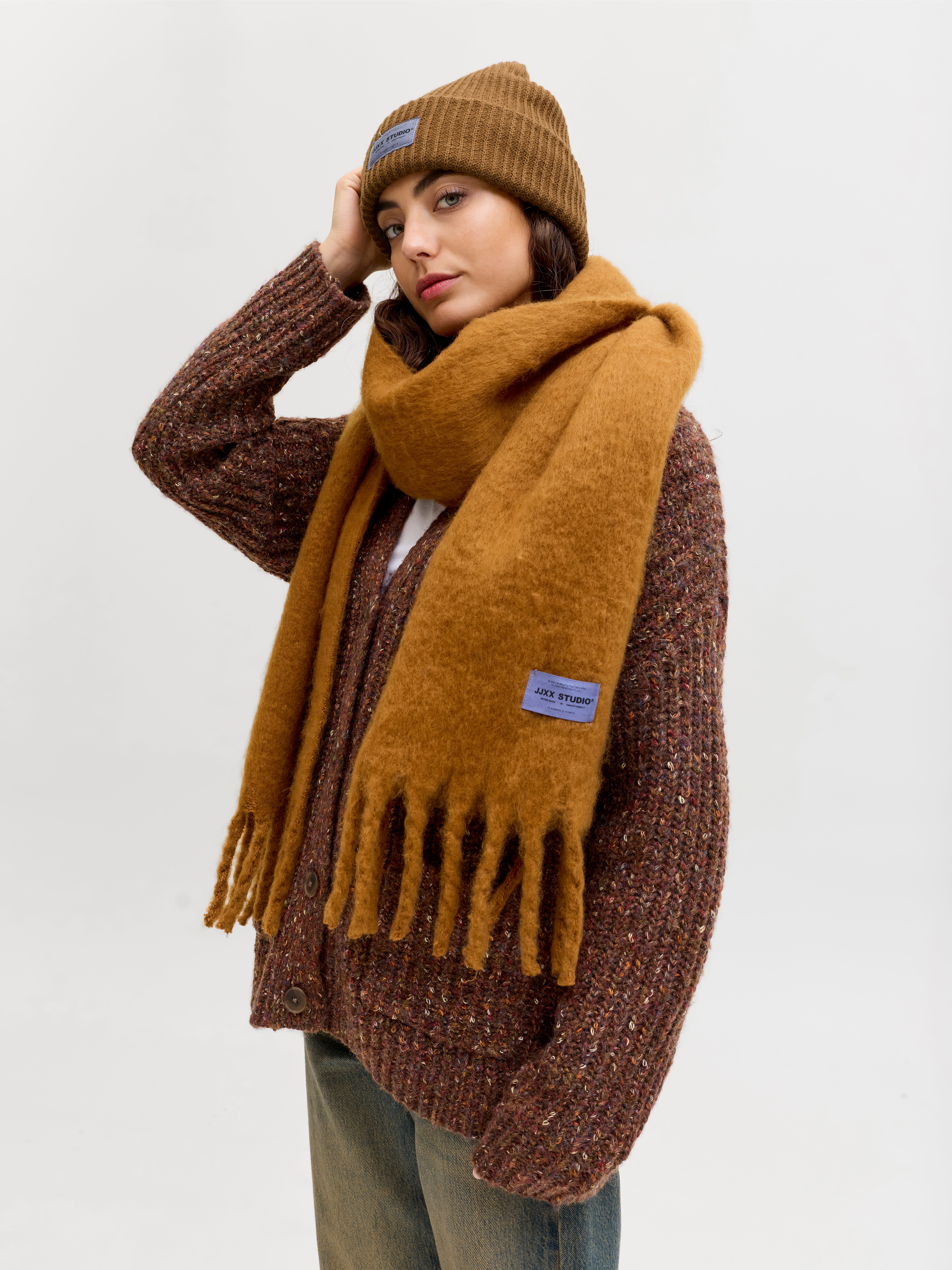 JXOTHELIA Beanie | Medium Brown | JJXX®