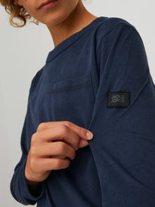 Jack & Jones Poikien Yksivärinen T-paita -Navy Blazer - 12222936