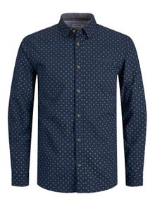 Jack & Jones Camicia casual Regular Fit -Navy Blazer - 12223001