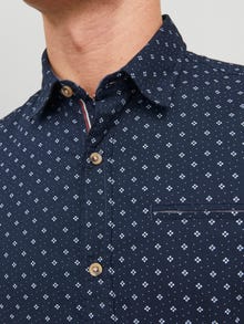 Jack & Jones Regular Fit Neformalus marškiniai -Navy Blazer - 12223001