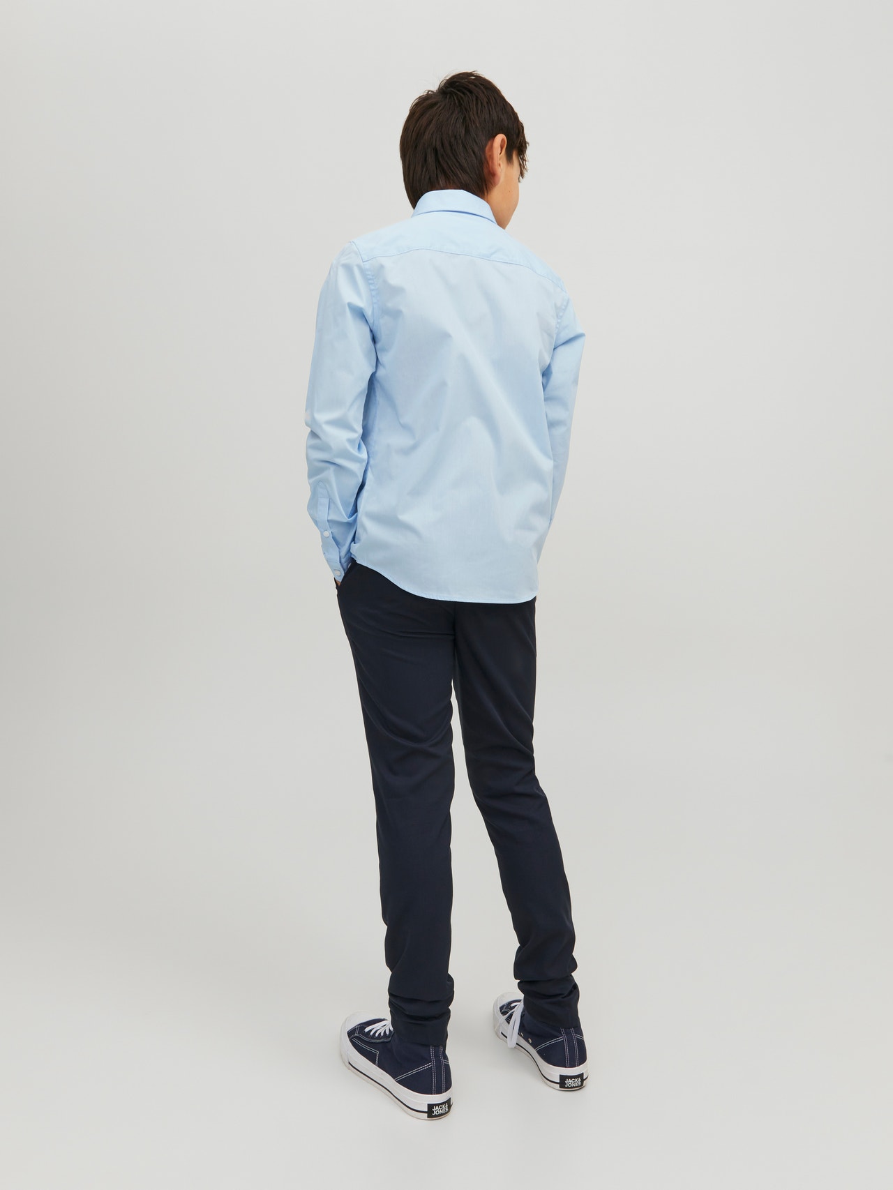 Jack & Jones Dress shirt For boys -Cashmere Blue - 12223343