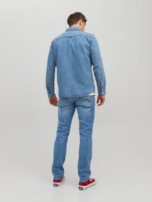 Jack & Jones JJITIM JJORIGINAL AM 783 Slim straight fit jeans -Blue Denim - 12223505