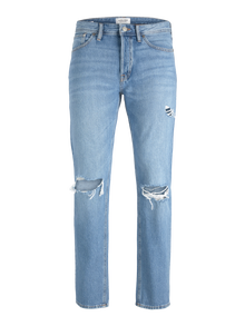 Jack & Jones JJIMIKE JJORIGINAL MF 156 Jeans i tapered fit -Blue Denim - 12223593