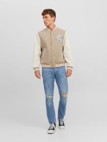 Jack & Jones JJIMIKE JJORIGINAL MF 156 Jeans i tapered fit -Blue Denim - 12223593